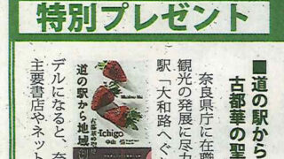 全国PRのために出版した書籍「道の駅から地域創生 古都華の聖地・平群」について